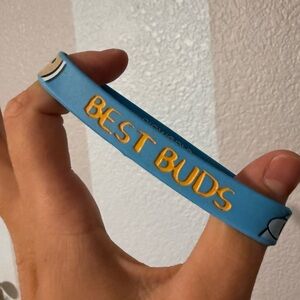 Adventure Time Fiona & Cake Blue 'Best Buds' Wristband